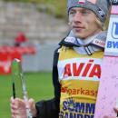 2017-10-03 FIS SGP 2017 Klingenthal Siegerehrung Dawid Kubacki Gesamtsieger 2017